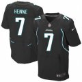 Jacksonville Jaguars #7 Chad Henne Black Alternate Vapor Untouchable Elite Player NFL Jersey