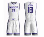 Sacramento Kings #13 Dewayne Dedmon Swingman White Basketball Suit Jersey - Association Edition
