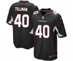 Arizona Cardinals #40 Pat Tillman Game Black Alternate Football Jersey
