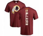 Washington Redskins #17 Terry McLaurin Maroon Backer T-Shirt