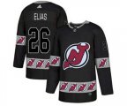 New Jersey Devils #26 Patrik Elias Black Team Logos Fashion Jersey