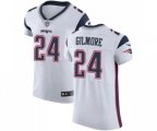 New England Patriots #24 Stephon Gilmore White Vapor Untouchable Elite Player Football Jersey