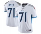 Tennessee Titans #71 Dennis Kelly White Vapor Untouchable Limited Player Football Jersey
