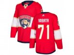 Florida Panthers #71 Radim Vrbata Red Home Authentic Stitched NHL Jersey