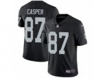 Oakland Raiders #87 Dave Casper Vapor Untouchable Limited Black Team Color NFL Jersey
