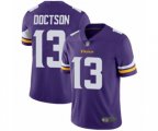 Minnesota Vikings #13 Josh Doctson Purple Team Color Vapor Untouchable Limited Player Football Jersey