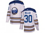 Adidas Buffalo Sabres #30 Ryan Miller White Authentic 2018 Winter Classic Stitched NHL Jersey