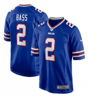 Buffalo Bills #2 Tyler Bass Nike Royal Vapor Limited Jersey
