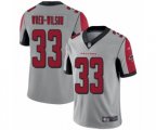 Atlanta Falcons #33 Blidi Wreh-Wilson Limited Silver Inverted Legend Football Jersey