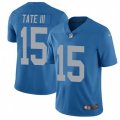 Detroit Lions #15 Golden Tate III Limited Blue Alternate Vapor Untouchable NFL Jersey