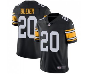 Pittsburgh Steelers #20 Rocky Bleier Black Alternate Vapor Untouchable Limited Player Football Jersey