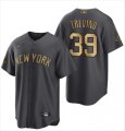 New York Yankees #39 Jose Trevino Charcoal 2022 All-Star Cool Base Stitched Baseball Jersey