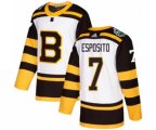 Adidas Boston Bruins #7 Phil Esposito Authentic White 2019 Winter Classic NHL Jersey
