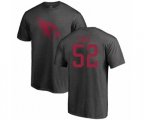 Arizona Cardinals #52 Mason Cole Ash One Color T-Shirt