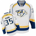 Nashville Predators #35 Pekka Rinne Authentic White Away NHL Jersey