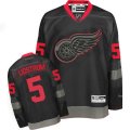 Detroit Red Wings #5 Nicklas Lidstrom Premier Black Ice NHL Jersey
