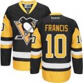 Pittsburgh Penguins #10 Ron Francis Reebok Black Premier Jersey