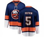 New York Islanders #5 Denis Potvin Fanatics Branded Royal Blue Home Breakaway NHL Jersey