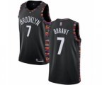 Brooklyn Nets #7 Kevin Durant Authentic Black Basketball Jersey - 2018-19 City Edition