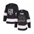 Los Angeles Kings #33 Lukas Parik Authentic Black Drift Fashion Hockey Jersey
