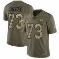 Tampa Bay Buccaneers #73 J. R. Sweezy Limited Olive Camo 2017 Salute to Service NFL Jersey
