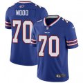 Buffalo Bills #70 Eric Wood Royal Blue Team Color Vapor Untouchable Limited Player NFL Jersey