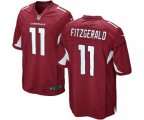 Arizona Cardinals #11 Larry Fitzgerald Game Red Team Color Football Jersey