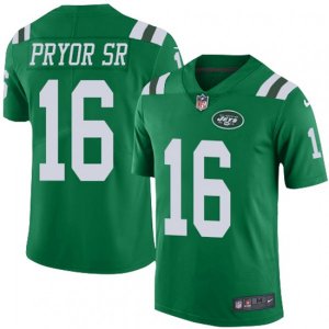 New York Jets #16 Terrelle Pryor Sr. Limited Green Rush Vapor Untouchable NFL Jersey