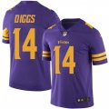 Minnesota Vikings #14 Stefon Diggs Elite Purple Rush Vapor Untouchable NFL Jersey