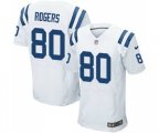 Indianapolis Colts #80 Chester Rogers Elite White Football Jersey