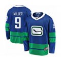Vancouver Canucks #9 J.T. Miller Fanatics Branded Royal Blue Alternate Breakaway Hockey Jersey