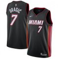 Miami Heat #7 Goran Dragic Nike Black 2020-21 Swingman Jersey