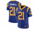 Los Angeles Rams #21 Nolan Cromwell Vapor Untouchable Limited Royal Blue Alternate NFL Jersey