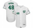 Washington Nationals #48 Javy Guerra White Celtic Flexbase Authentic Collection Baseball Player Jersey