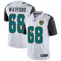 Jacksonville Jaguars #68 Earl Watford White Vapor Untouchable Limited Player NFL Jersey