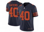 Chicago Bears #40 Gale Sayers Vapor Untouchable Limited Navy Blue 1940s Throwback Alternate NFL Jersey