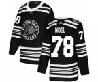 Chicago Blackhawks #78 Nathan Noel Authentic Black 2019 Winter Classic NHL Jersey
