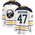 Buffalo Sabres #47 Zach Bogosian Fanatics Branded White Away Breakaway NHL Jersey