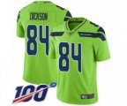 Seattle Seahawks #84 Ed Dickson Limited Green Rush Vapor Untouchable 100th Season Football Jersey