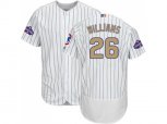Chicago Cubs #26 Billy Williams White(Blue Strip) Flexbase Authentic 2017 Gold Program Stitched MLB Jerse