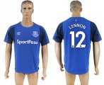 2017-18 Everton FC 12 LENNON Home Thailand Soccer Jersey