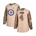 Winnipeg Jets #4 Neal Pionk Authentic Camo Veterans Day Practice Hockey Jersey