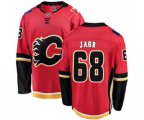 Calgary Flames #68 Jaromir Jagr Fanatics Branded Red Home Breakaway Hockey Jersey