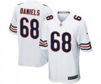 Chicago Bears #68 James Daniels Game White Football Jersey